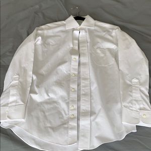 Brooks Brothers White Milano Dress Shirt